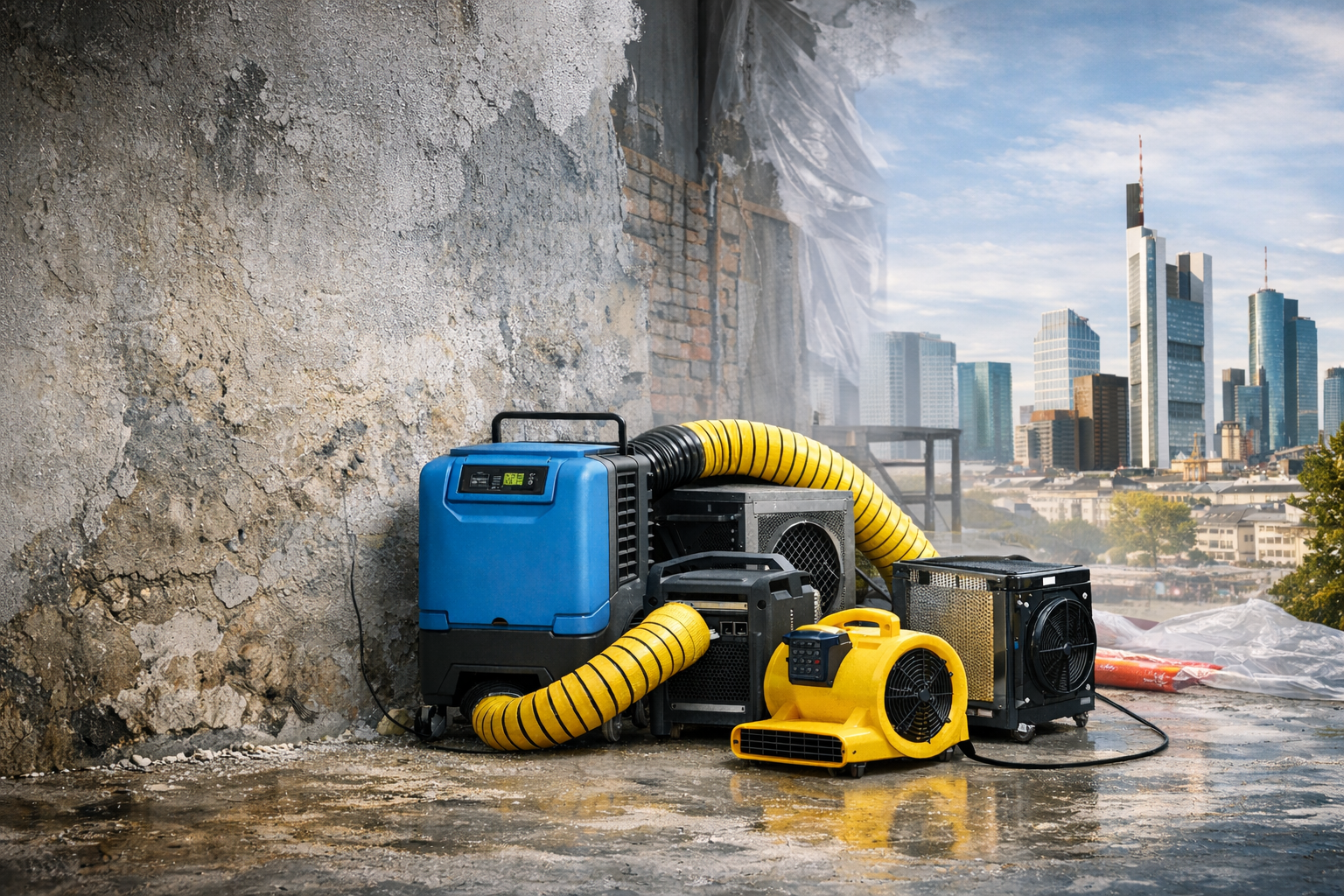 Bautrockner mieten bei GS Miet Frankfurt